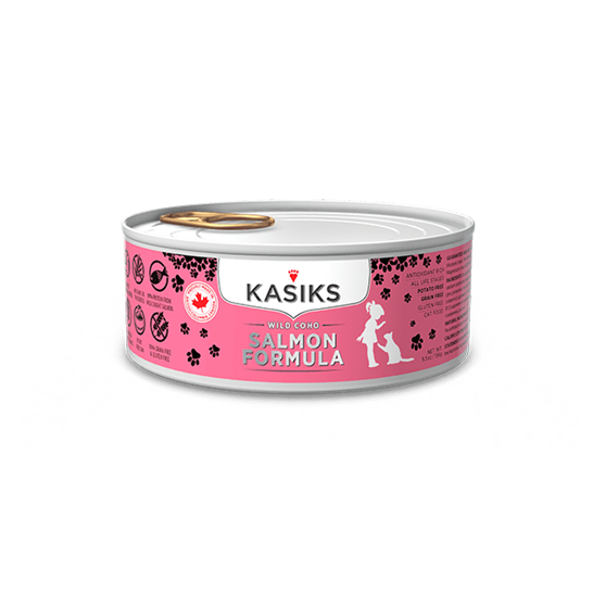 Kasik's Cage Free Coho Salmon 5.5 oz Cat Food