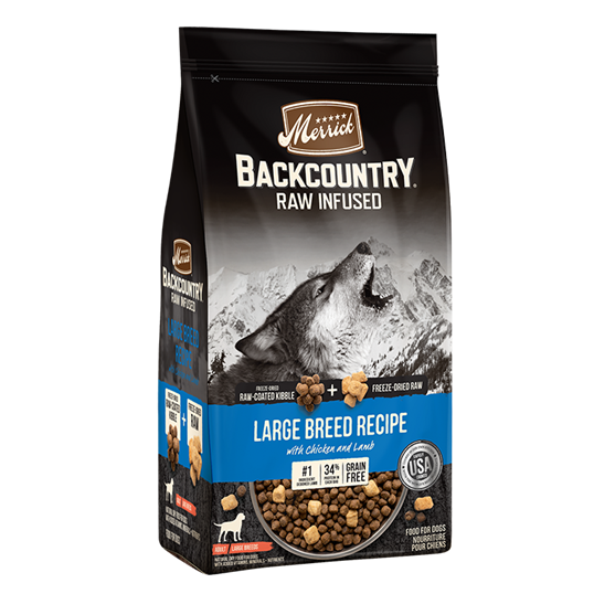Merrick's Backcountry Large Breed 20 lb Dog Food