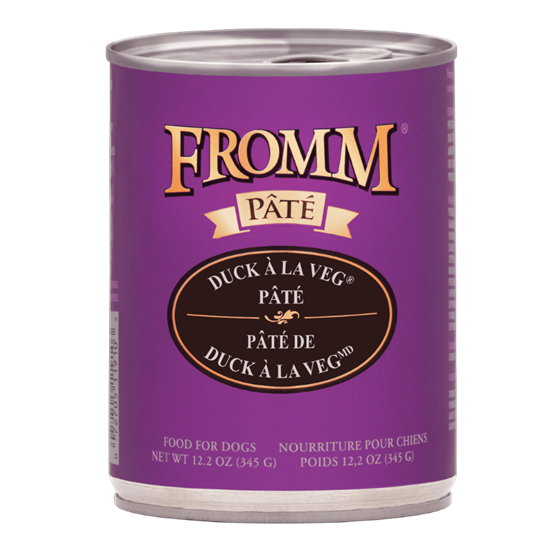 Fromm Grain Free Duck A La Veg Pate 12.2oz