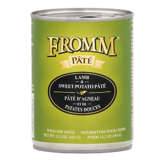 Fromm Grain Free Lamb and Sweet Potato Pate 12.2oz