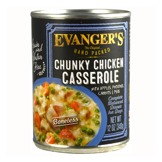 Evanger's Chunky Chicken Casserole 13 oz Dog Food