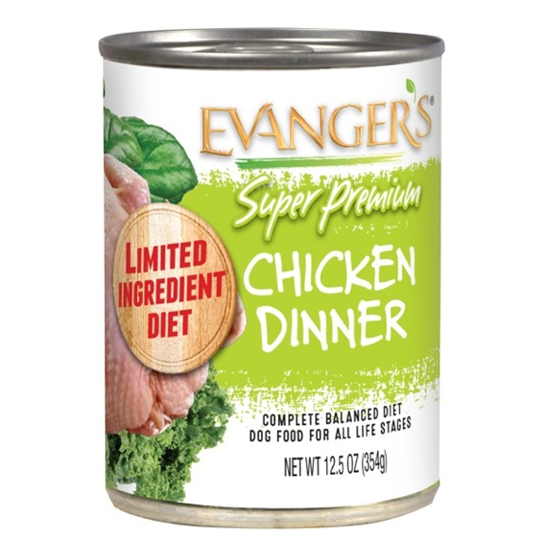 Evanger's Premium Chicken 12.8 oz Dog Food