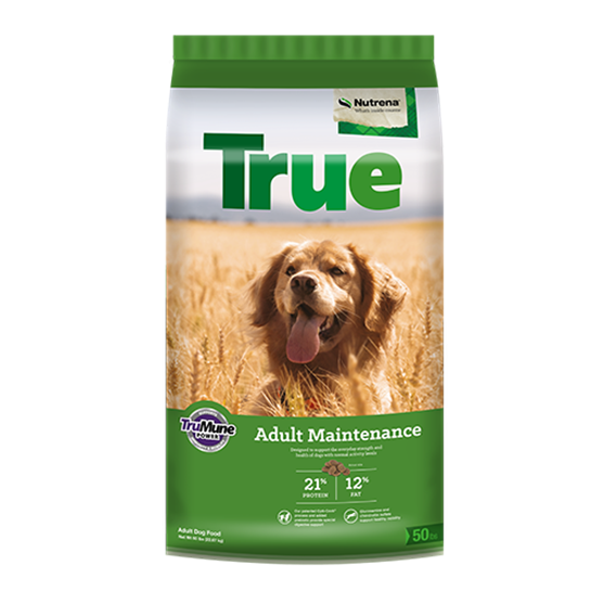 True Adult Maintenance 21/12 50 lb Dog Food