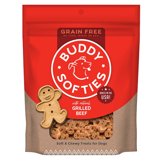 Buddy Biscuit Grain Free Soft Beef 5 oz