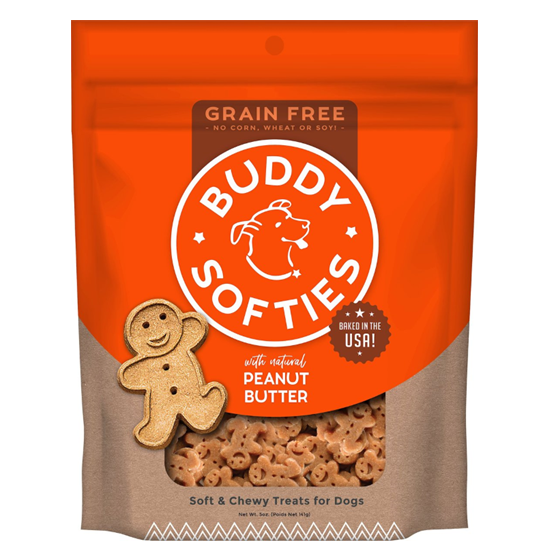  Buddy Biscuit Grain Free Soft Peanut Butter 5 oz