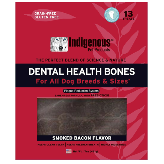 Indigenous Dental Bone Smoked Bacon 17 oz