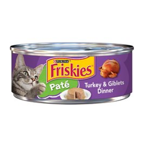 Purina Friskies Turkey & Giblets 5.5 oz Cat Food