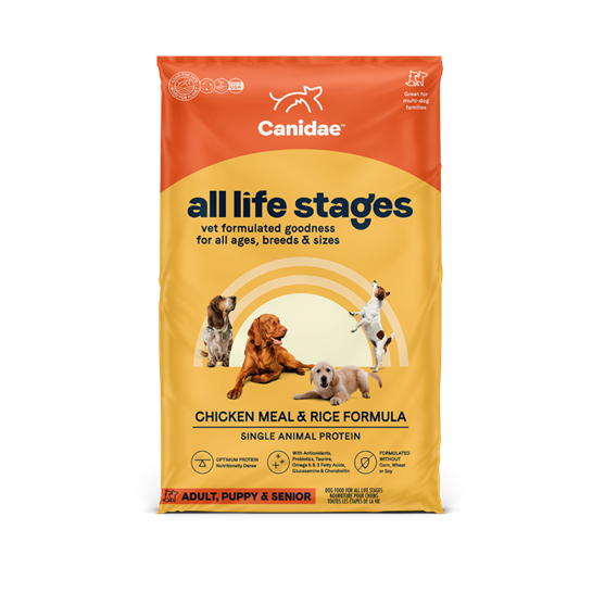 Canidae Chicken & Rice 30 lb Dog Food