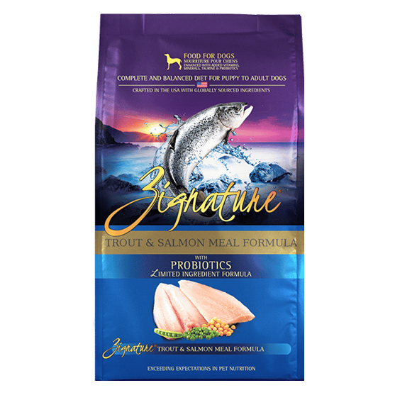 Zignature Trout & Salmon 25 lb Dog Food