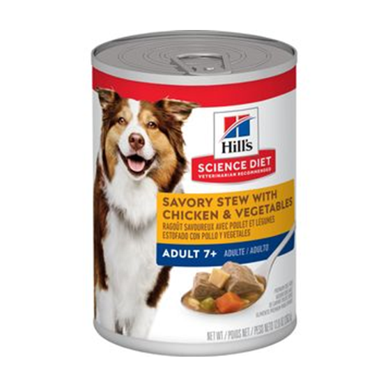 Science Diet Canine Chicken Stew 7 Plus 12.8oz