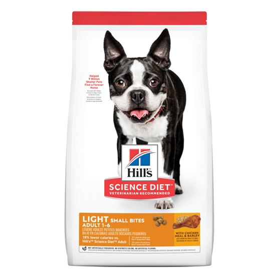 Science Diet Canine Light Small Bite 5 lb Dog Food