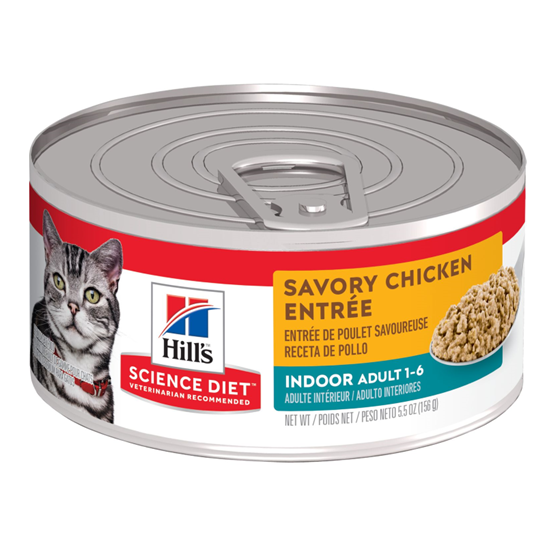 Science Diet Feline Indoor Chicken 5.5 oz Cat Food