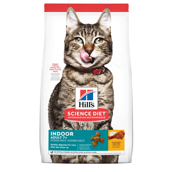 Science Diet Feline Indoor Senior 15.5 lb Cat Food
