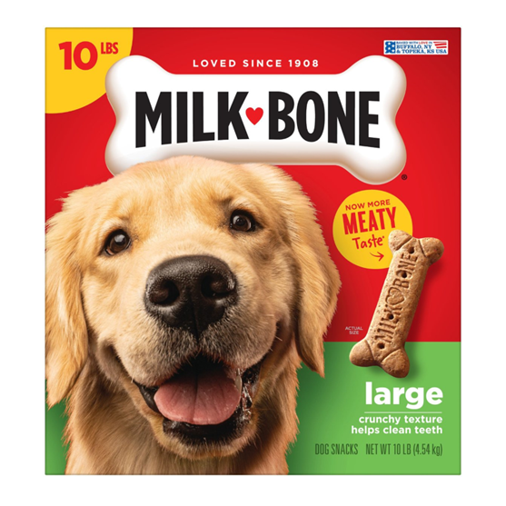 Milk-Bone Biscuits Large 10lb