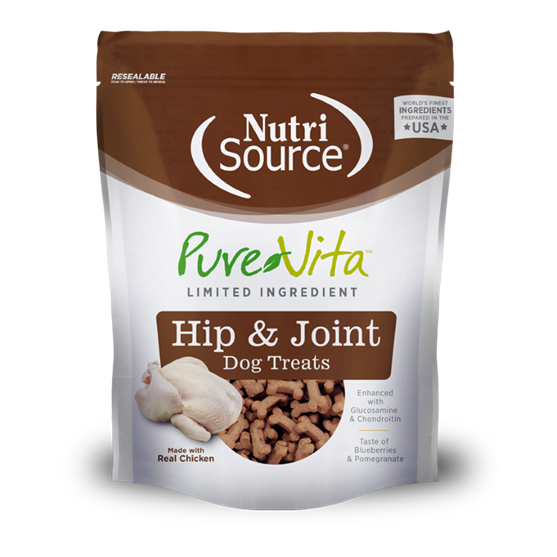 Pure Vita Grain Free Hip Joint Dog Biscuit 6 oz