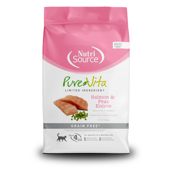 Pure Vita Grain Free Salmon 6.6 lb Cat Food