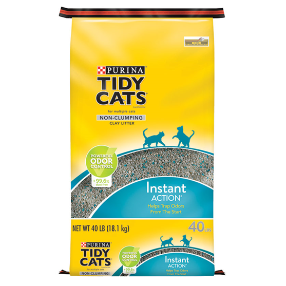 Purina Tidy Cats Clumping Instant Action Cat Litter 40 lb