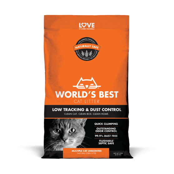 World's Best Dust Control Cat Litter 15lbs