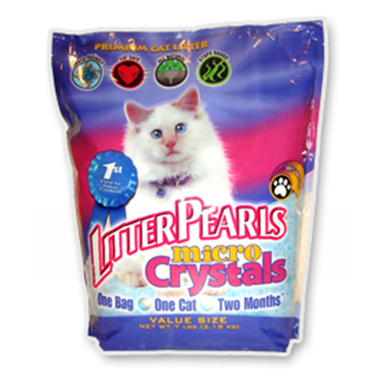 Litter Pearls Micro Crystals Cat Litter 3.5 lb
