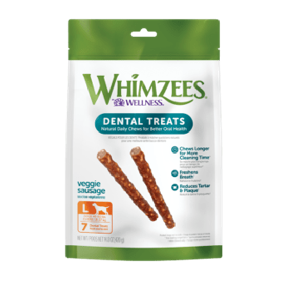 Whimzees Value Bag Large Sausage