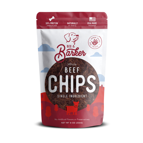 Beg and Barker Beef Heart Chips 8oz