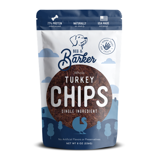 Beg and Barker Turkey Chips 8oz