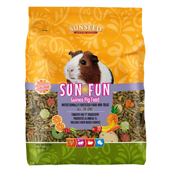 Sunseed Sun Fun Guinea Pig 3.5 lb