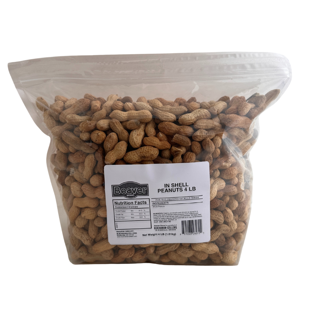 Beaver Brand Peanuts In-Shell 5 lb
