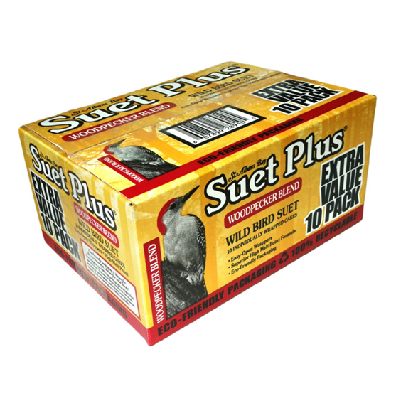 Suet Plus Woodpecker 10-Pk Suet Cakes