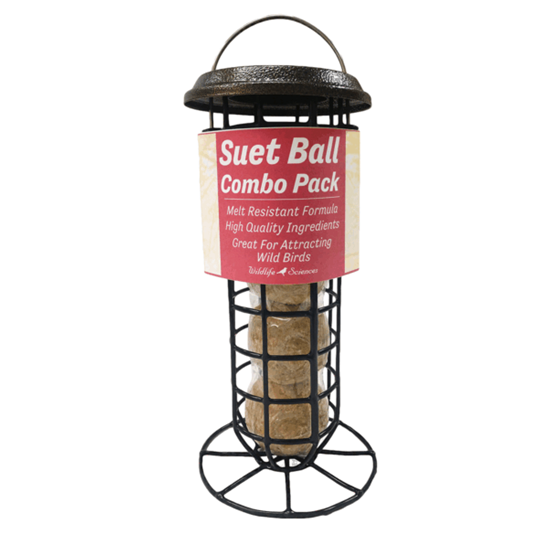 Suet Plus 4 Suet Balls & Feeder Combo Pack