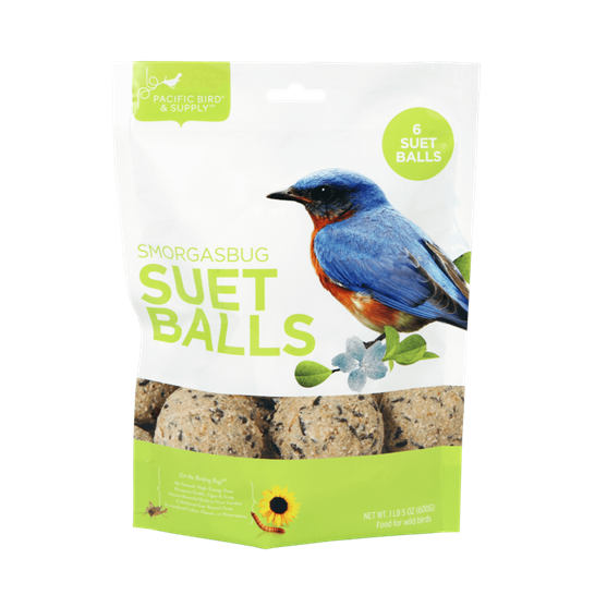 Pacific Bird And Supply Suet Balls Smorgasbug 6 pack