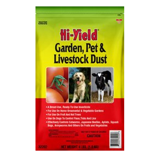 Hi-Yield Garden, Pet and Livestock Dust 4 lb