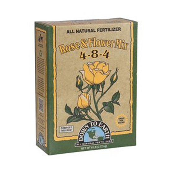 Down to Earth 4-8-4 Organic Fertilizer Rose Flower 5 lb