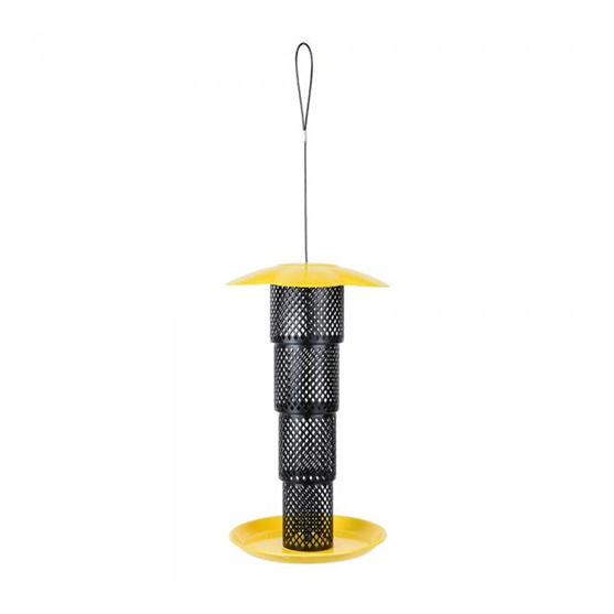Backyard Essentials Sunflower Kernal Collapsible Diamond Mesh Feeder