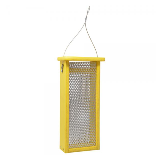 Songbird Essentials Finch Screen Feeder Yellow
