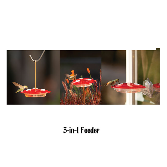 Classic Brands 3 in 1 Hummingbird Feeder