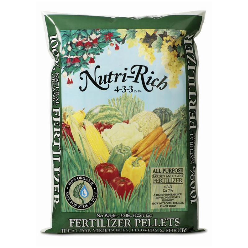 Nutri-Rich Pellets 4-3-2 50 lb