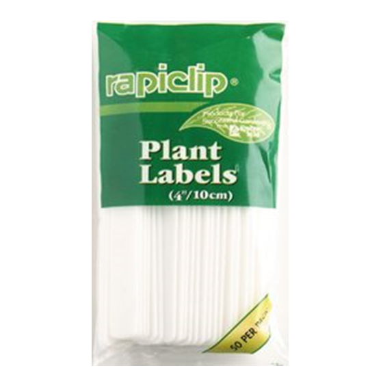 Rapiclip Plant Labels 4" 50 pack