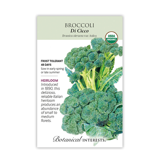 Botanical Interests Broccoli di Cicco Organic