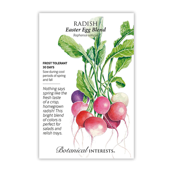 Botanical Interests Radish Easter Egg Blend