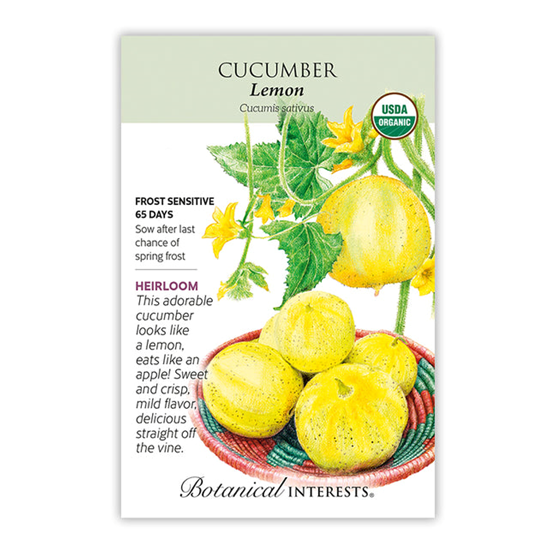 Botanical Interests Cucumber Lemon