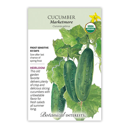 Botanical Interests Cucumber Marketmore Seed