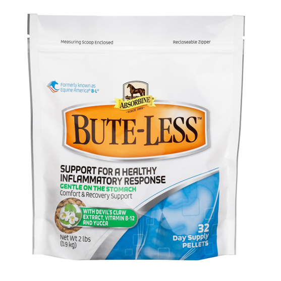 Absorbine Bute-Less Comfort & Recovery Supplement Pellets 2 lb