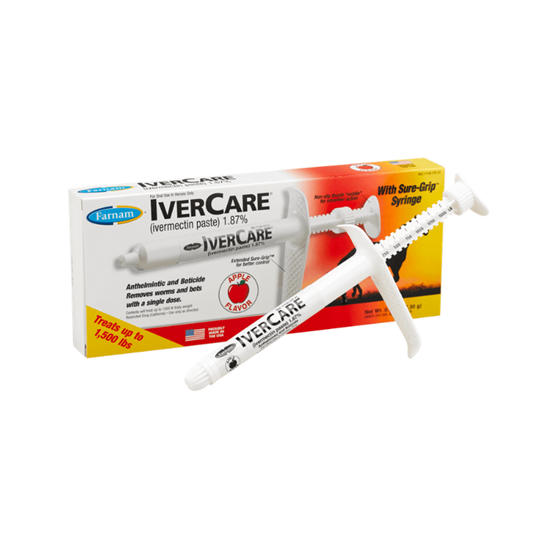 IverCare Wormer 1.87% Ivermectin Paste