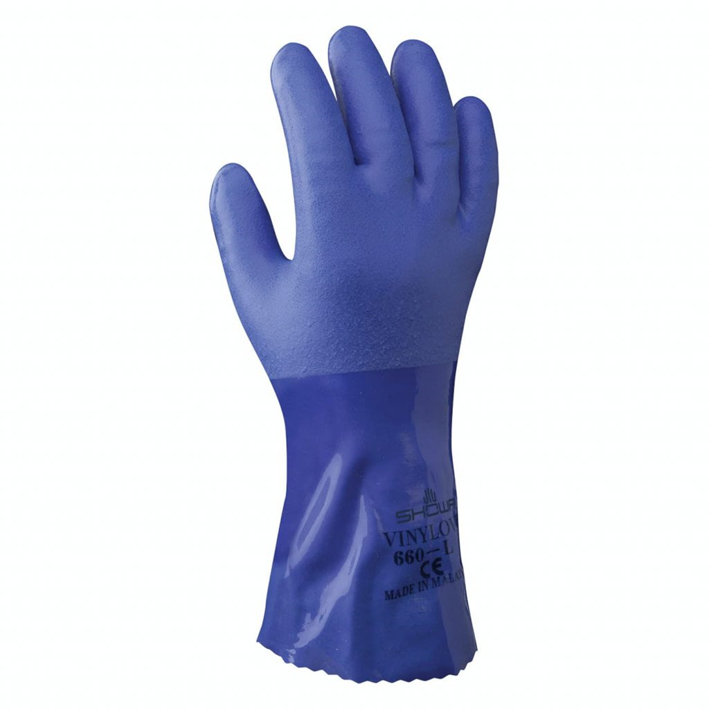 Showa Atlas PVC Oil Resistant Gloves Medium