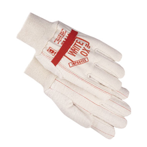 North Star White Ox Gloves Large