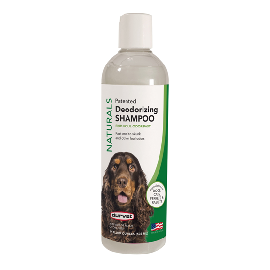 Durvet Naturals Pet Deodorizing Shampoo 17 oz