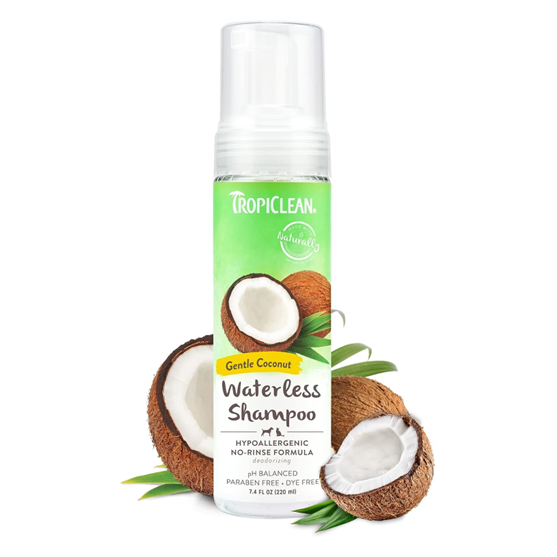 TropiClean Deep Cleansing Waterless Shampoo 7 oz