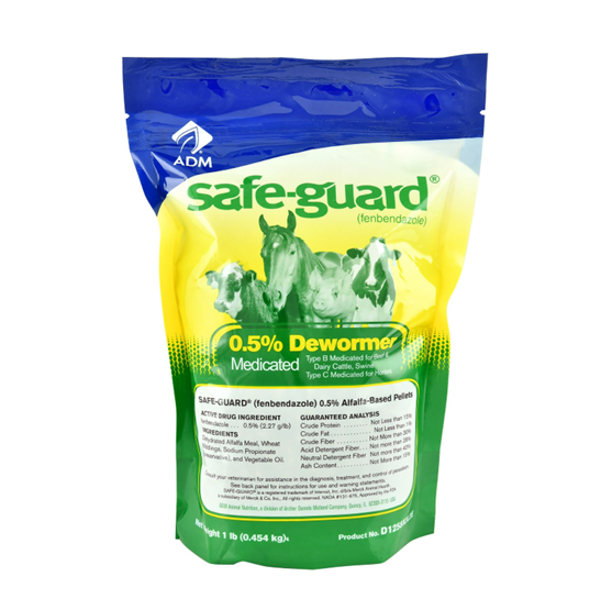 HO Safeguard Wormer Pellets 1 lb