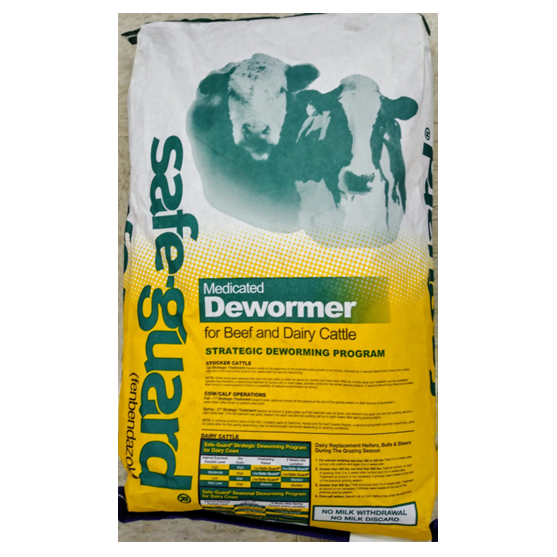 Safeguard Cattle Dewormer Bag 25 lb